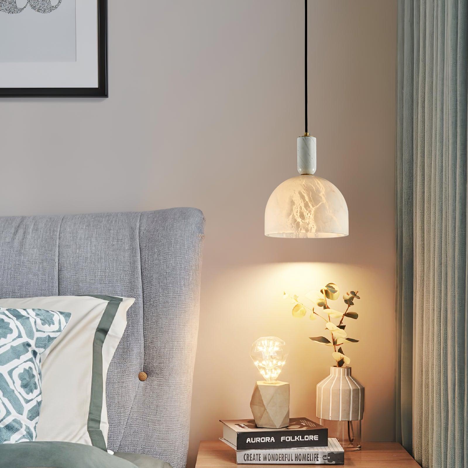Blair Alabaster Pendant Light - Cueteks
