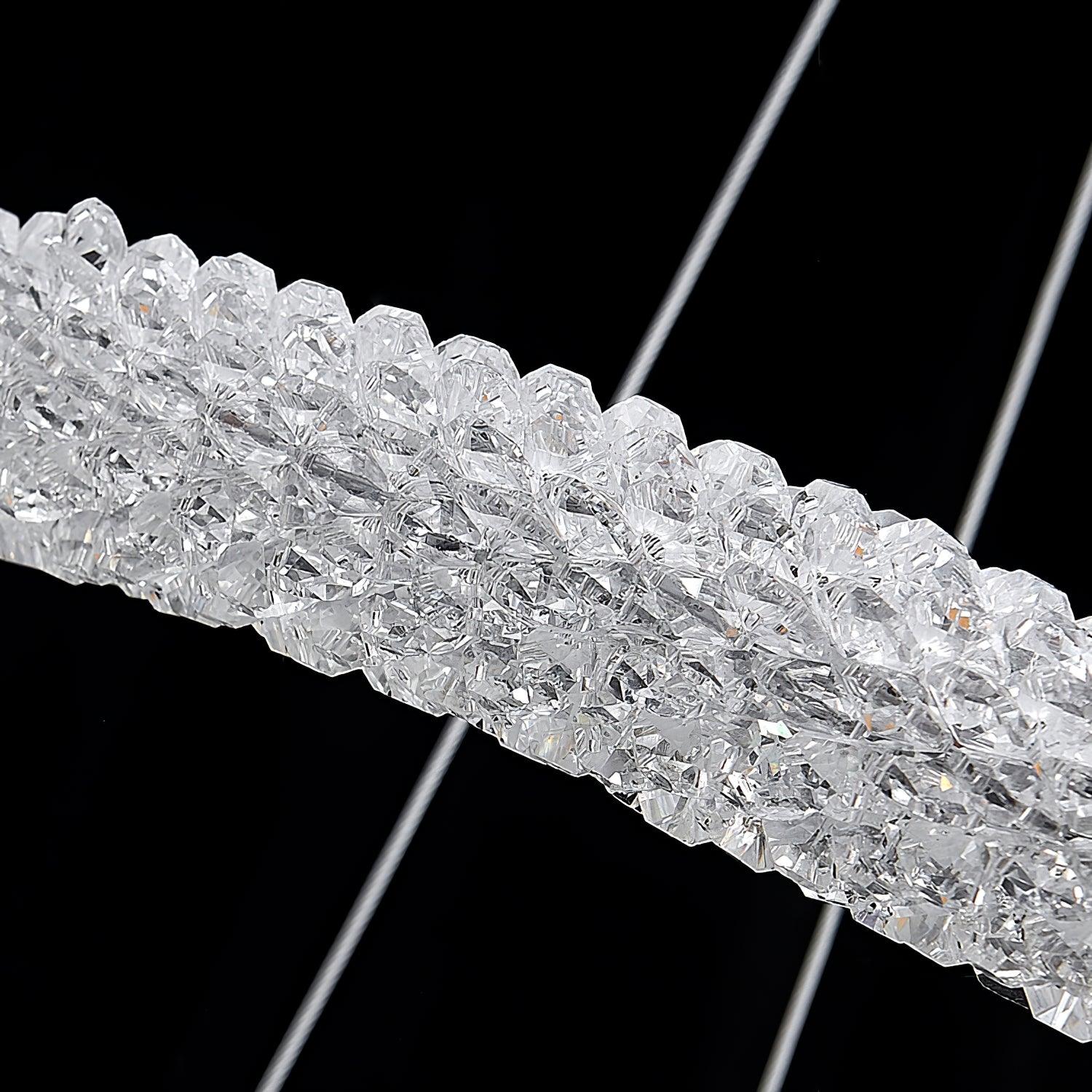 Ring Crystal Chandeliers - Cueteks