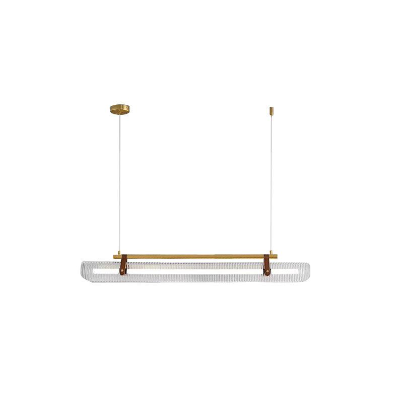 Acrylic Linear Chandelier - Cueteks