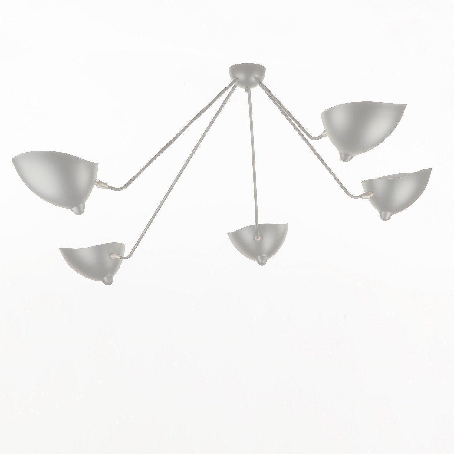 Serge Mouille Ceiling Lamp B - Cueteks