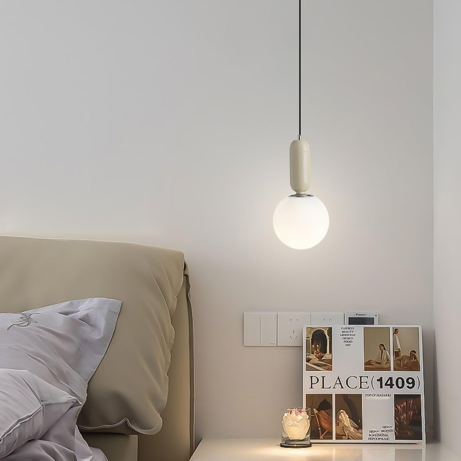 Glass Globe Ball Pendant Light - Cueteks