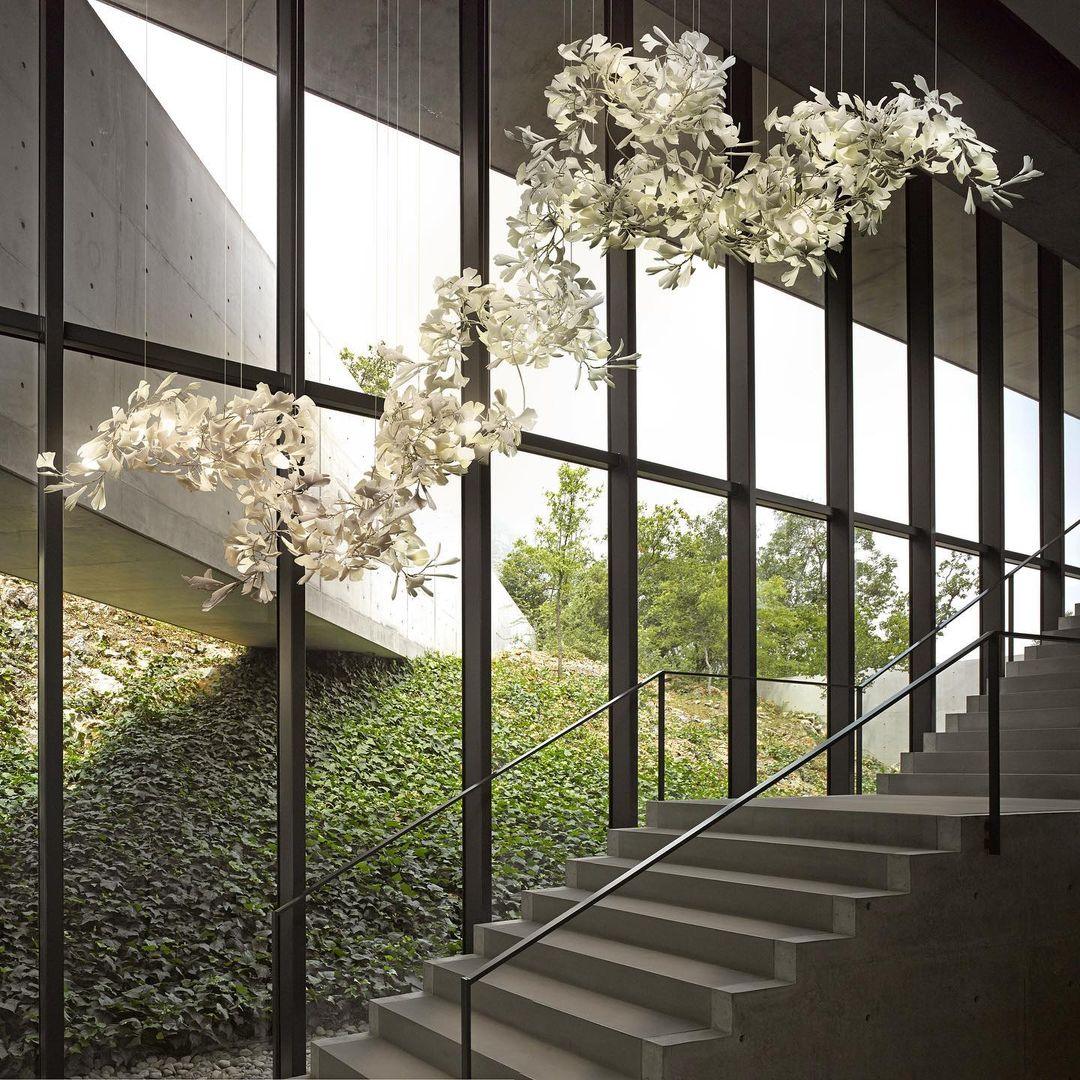 Gingko Chandelier C - Cueteks