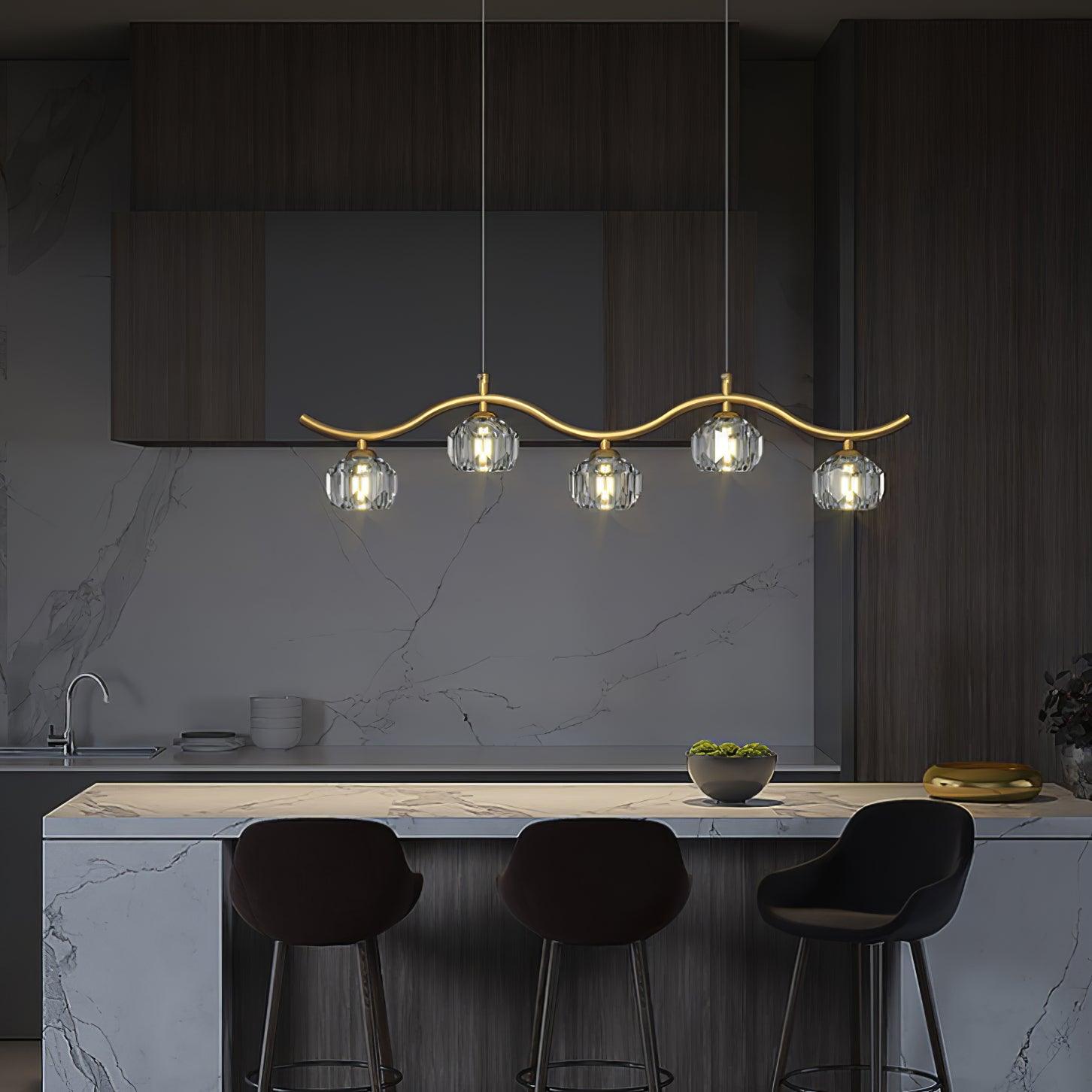 Eara Crystal Chandelier - Cueteks