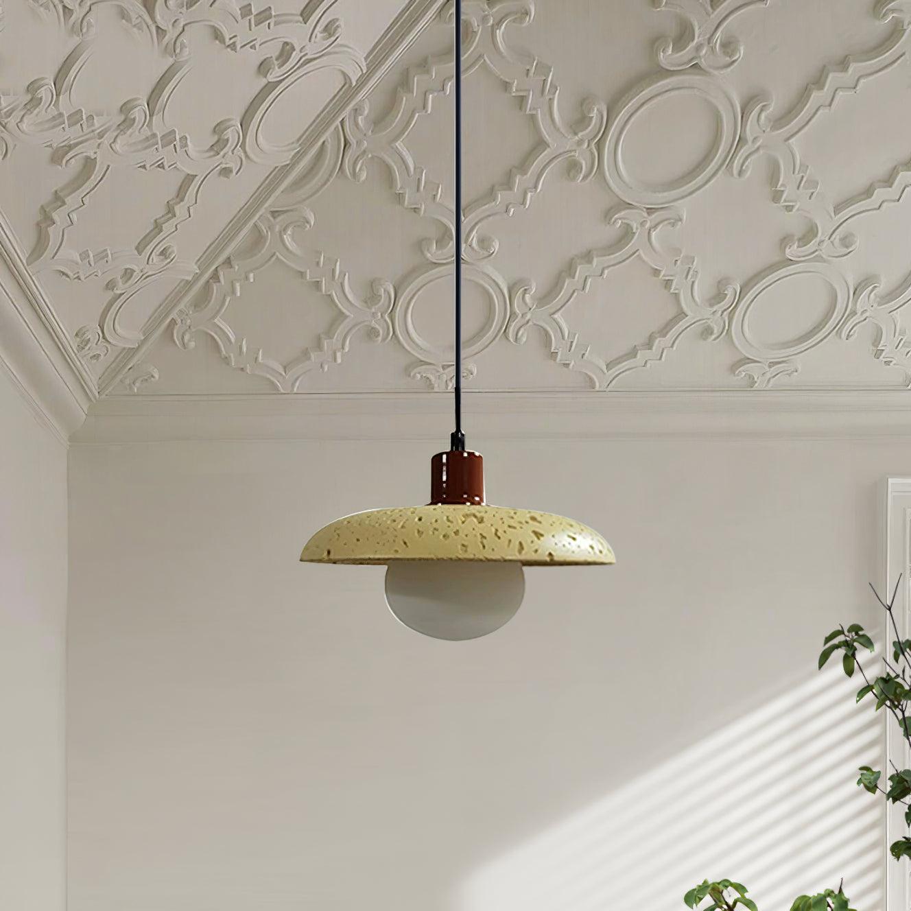 Revi Cement Pendant Light - Cueteks