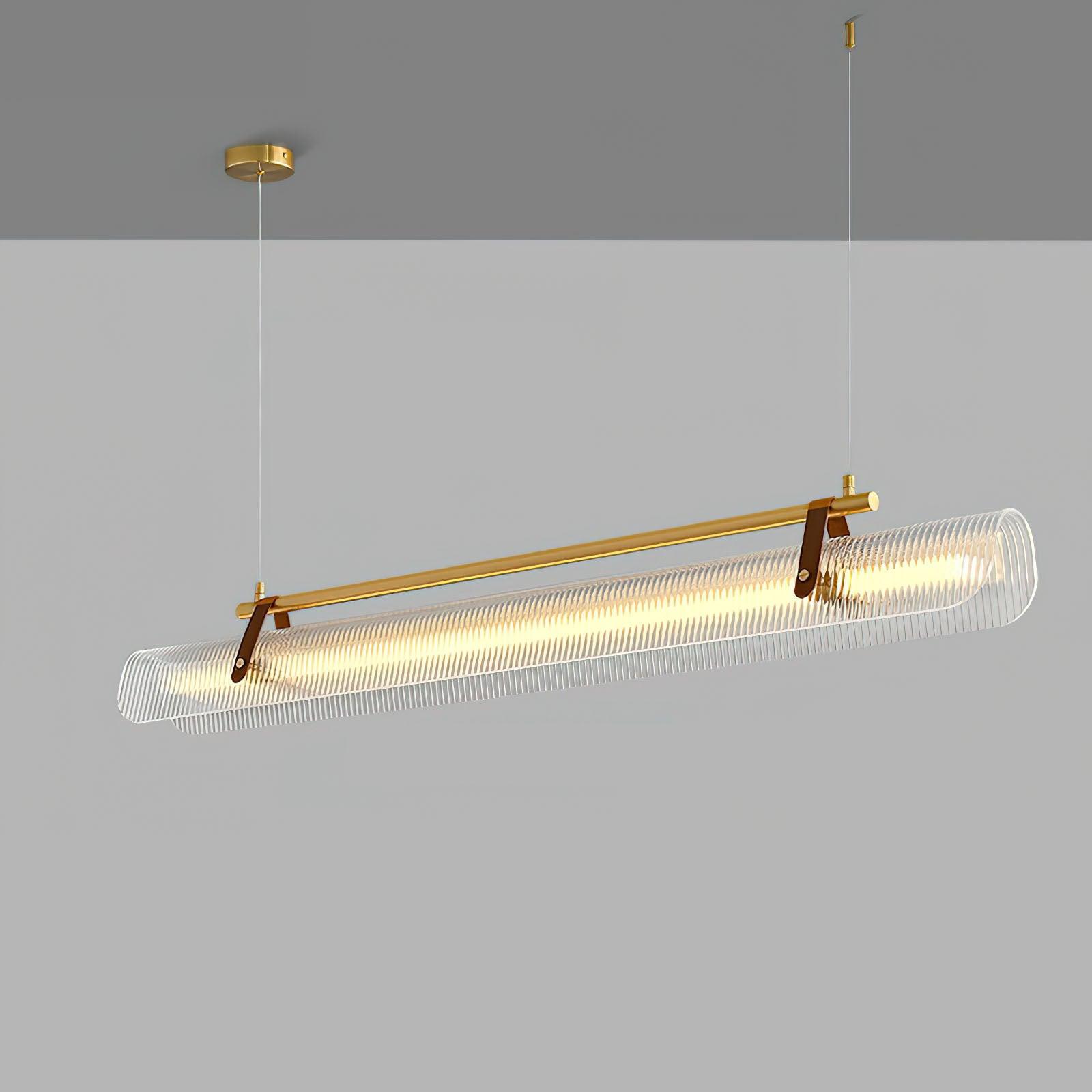 Acrylic Linear Chandelier - Cueteks