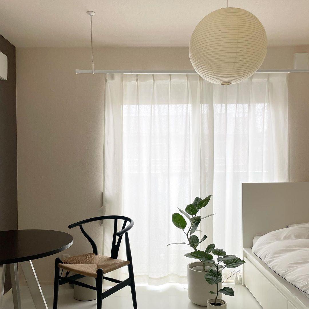 Washi Paper Round Series Pendant Lamp - Cueteks