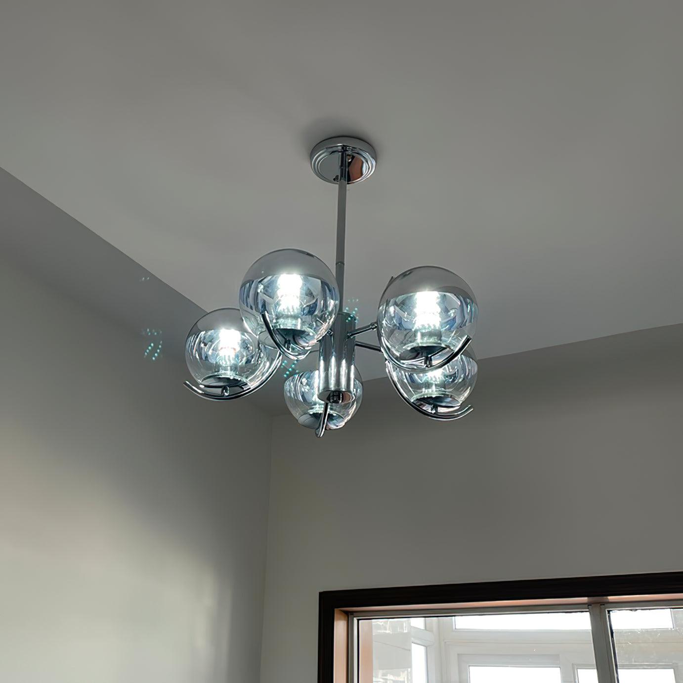 Space Ball Chandelier - Cueteks