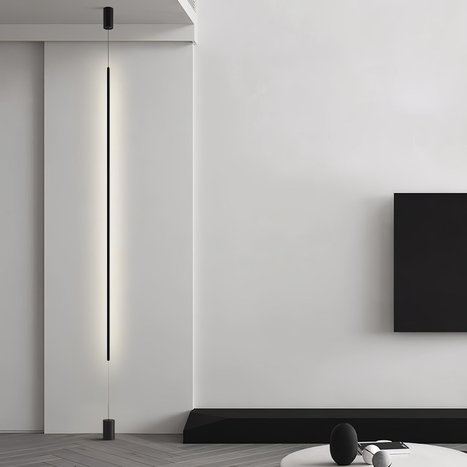 Slim line Cabinet Stand Lamp - Cueteks