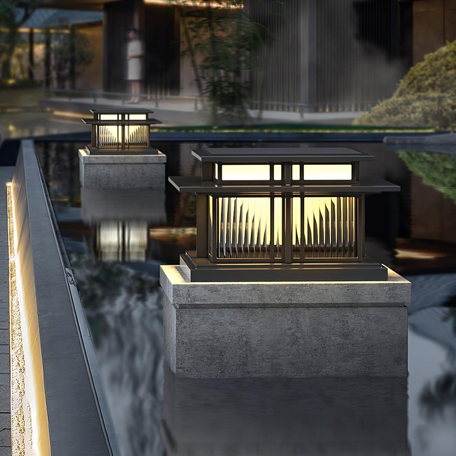 Boilyn Outdoor Pillar Light - Cueteks