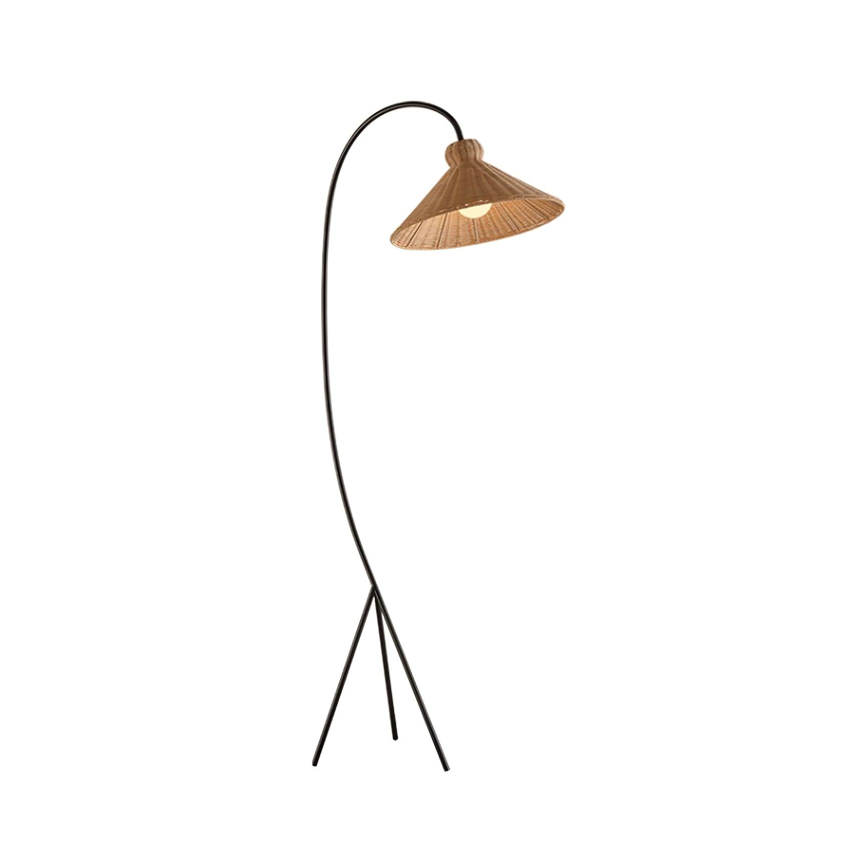Tana Woven Floor Lamp - Cueteks