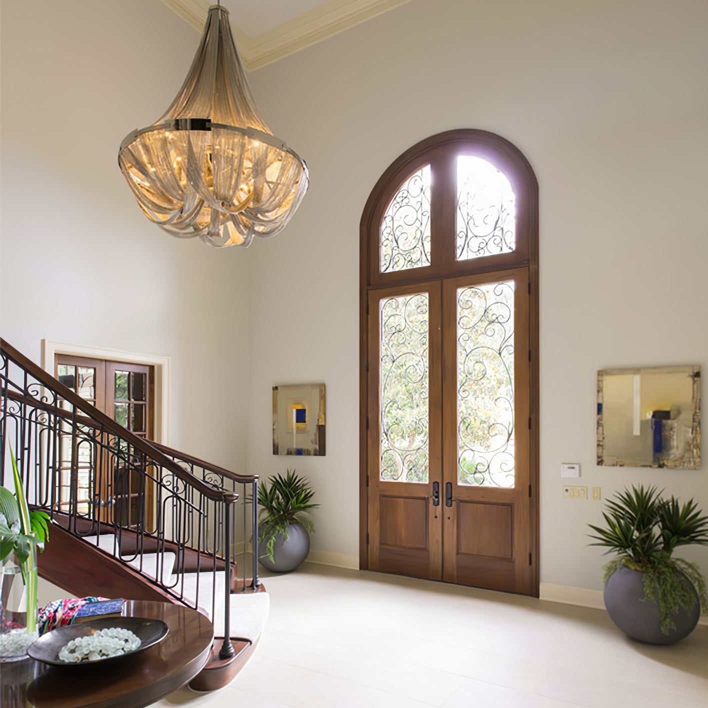 Tassel Aluminum Chain Chandelier - Cueteks