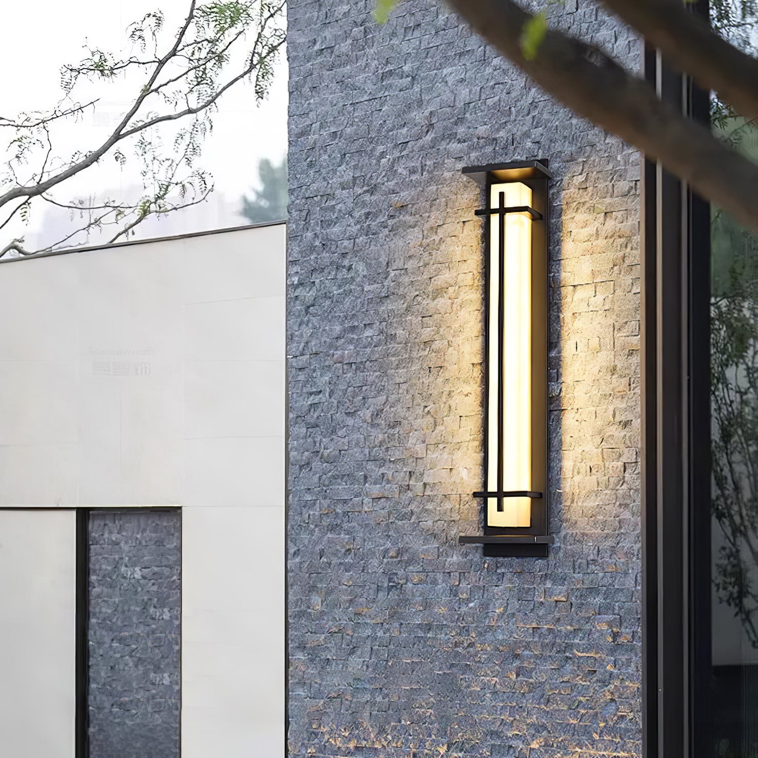Square Outdoor Wall Light - Cueteks