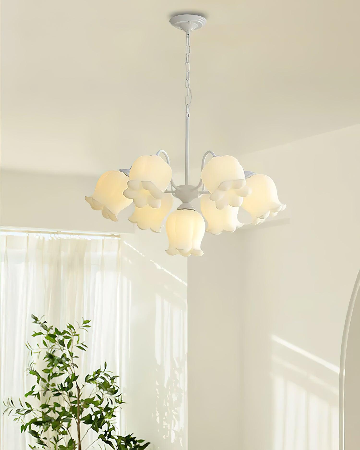 Lilium Cluster Chandelier - Cueteks