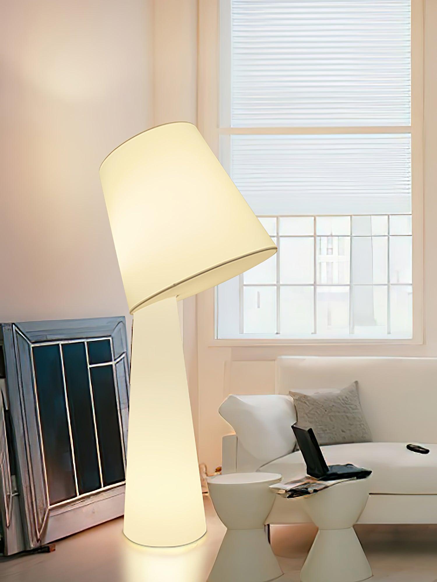 Column Fabric Floor Lamp - Cueteks