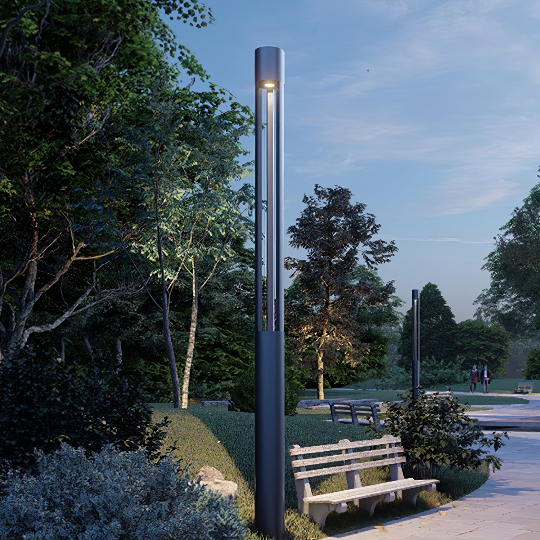 Pole Outdoor Post Garden Light - Cueteks
