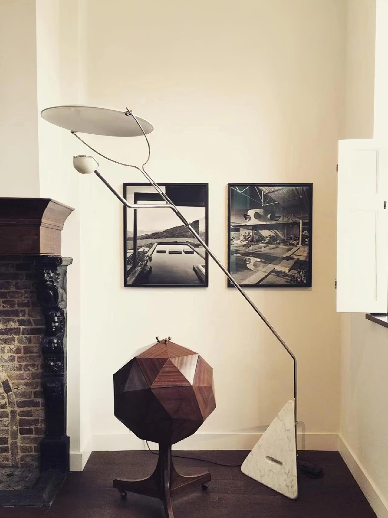 Salocchi Marble Floor Lamp - Cueteks