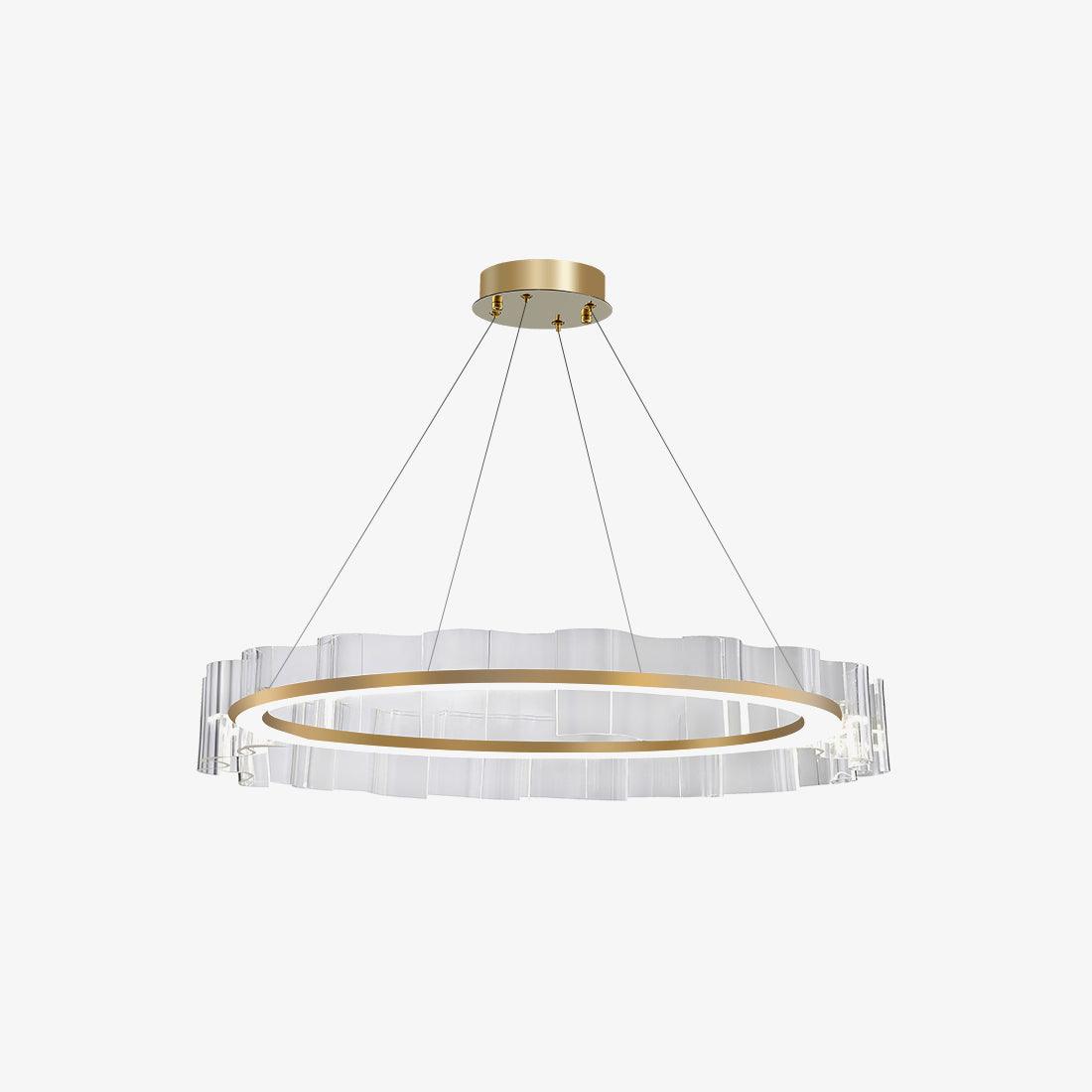 Water Wave Glass Chandelier - Cueteks