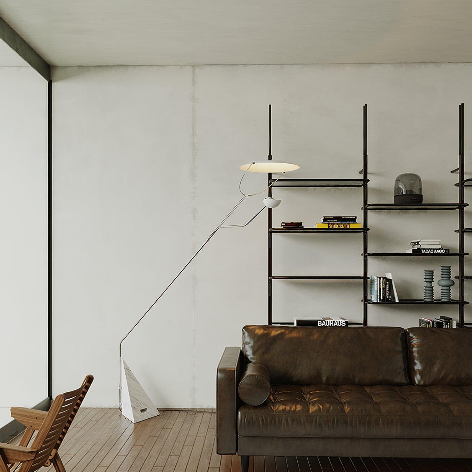Salocchi Marble Floor Lamp - Cueteks