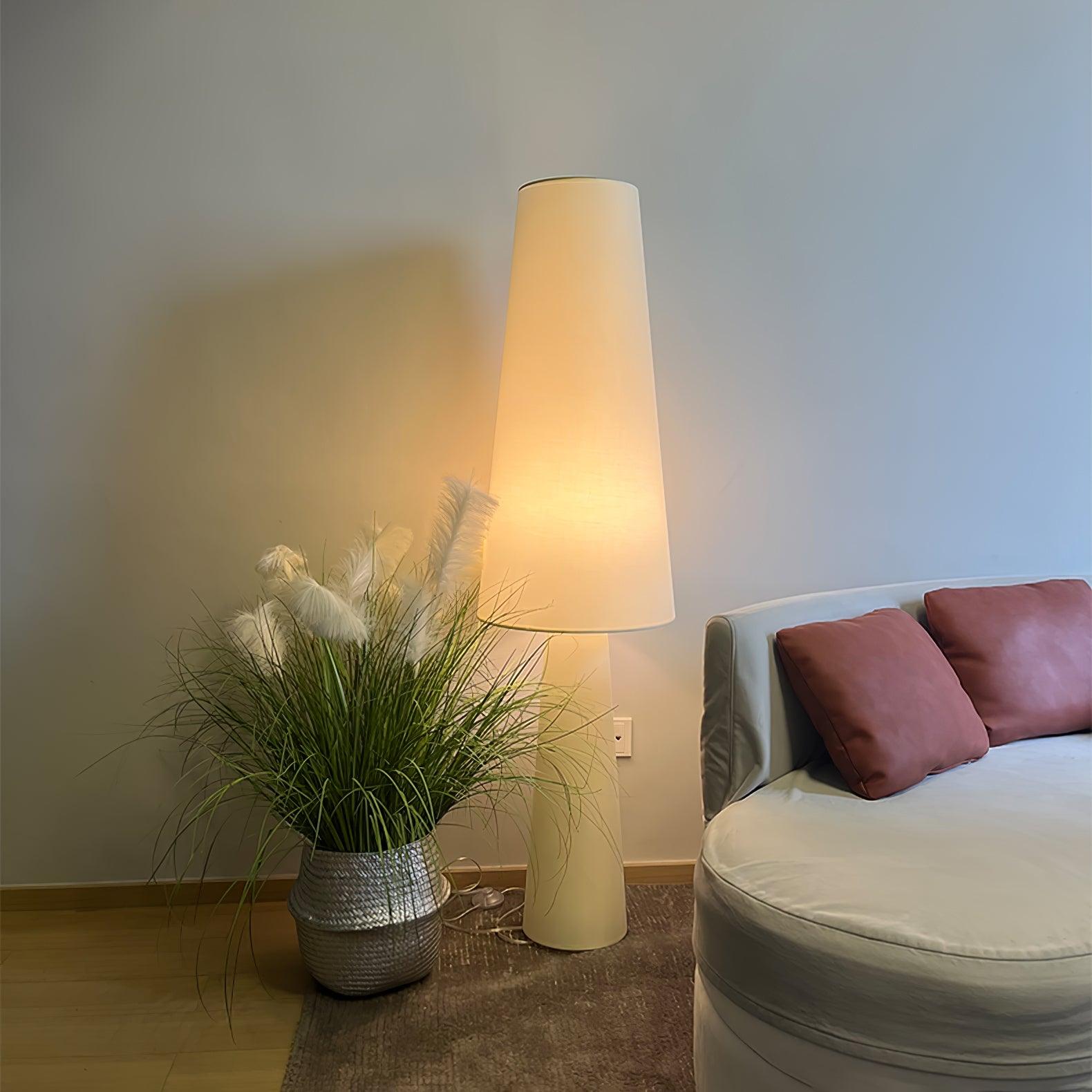 Column Fabric Floor Lamp - Cueteks