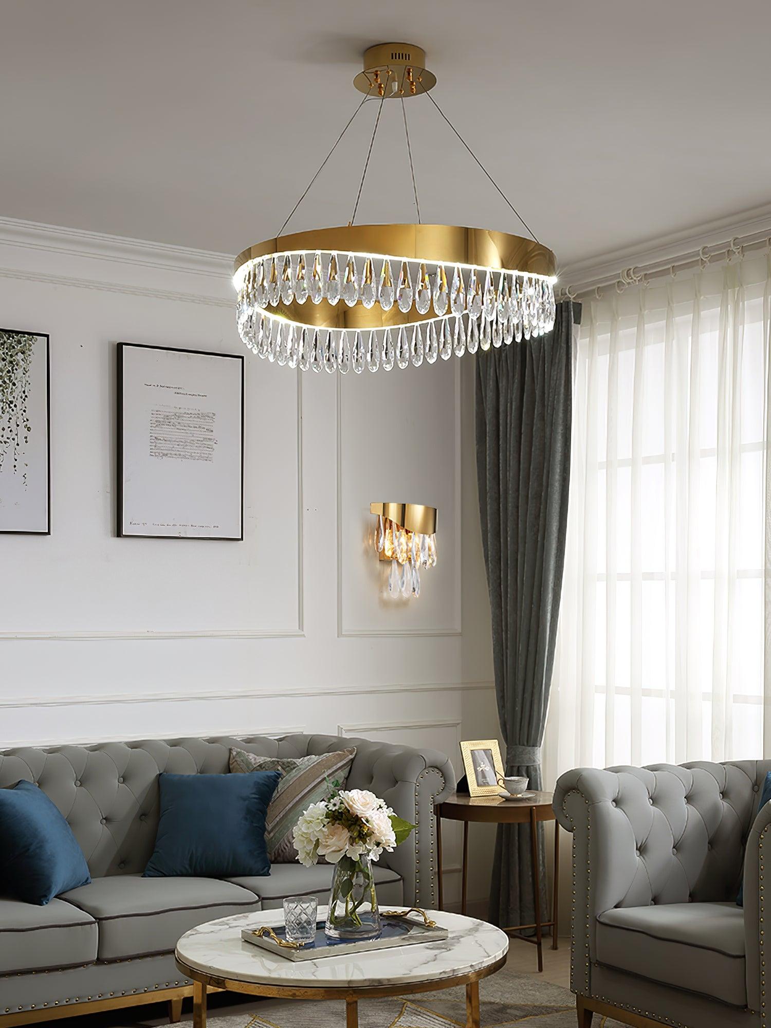 Crystal Sticks Chandelier - Cueteks