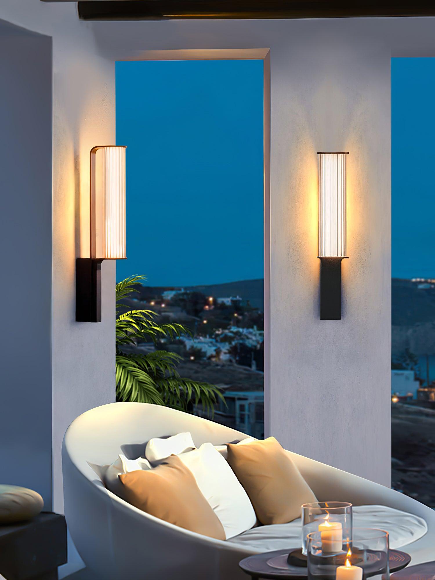 Zenith Arc Outdoor LED Sconce - Cueteks