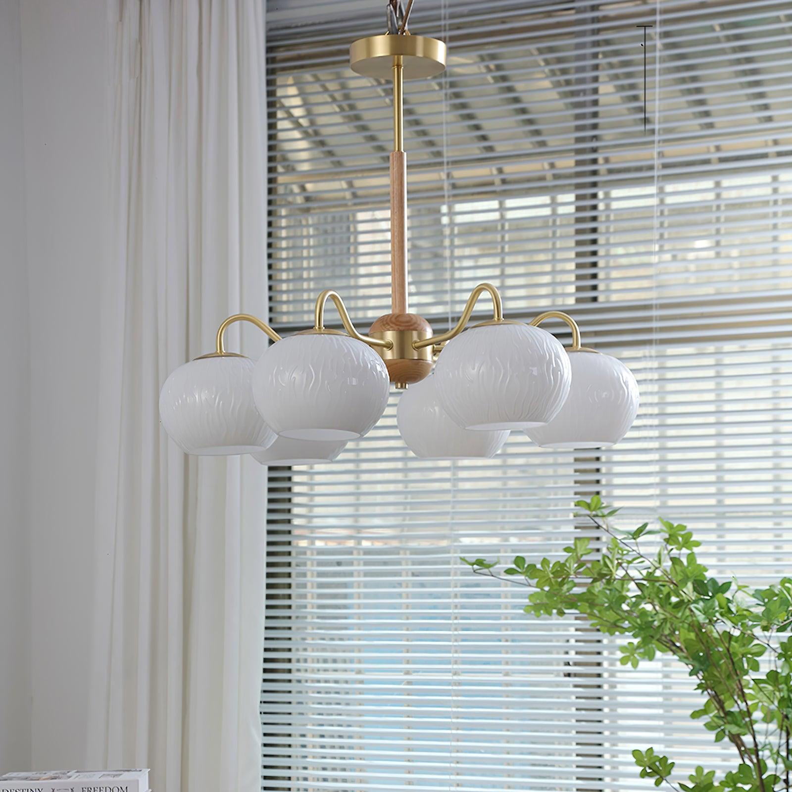 Hans Bergstrom Chandelier - Cueteks