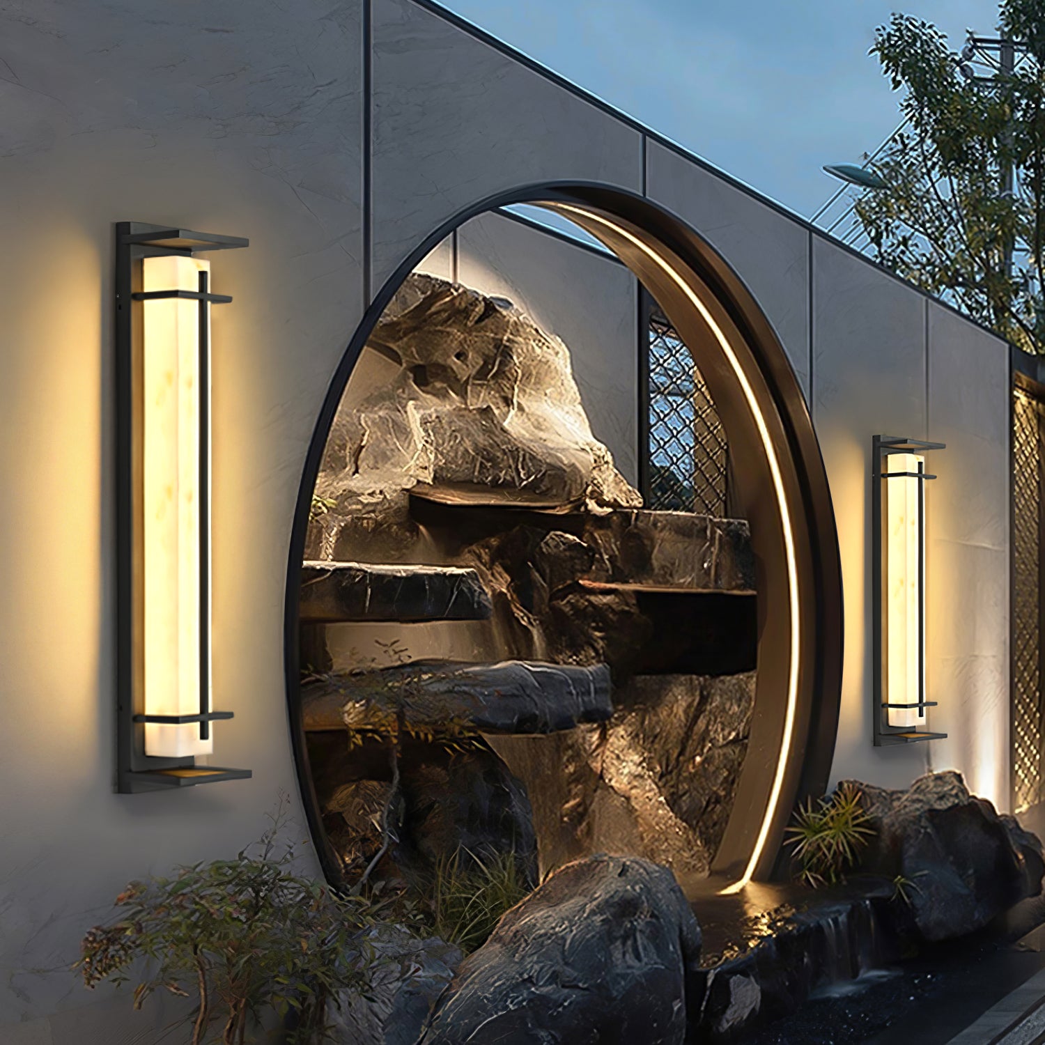 Square Outdoor Wall Light - Cueteks