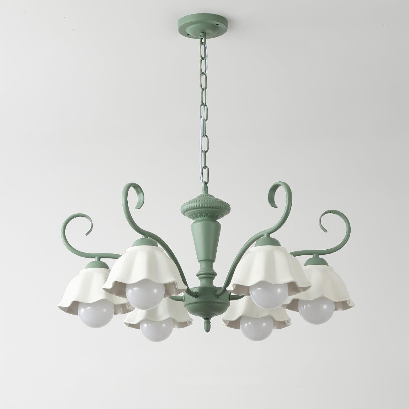 Savoy Flower Chandelier - Cueteks