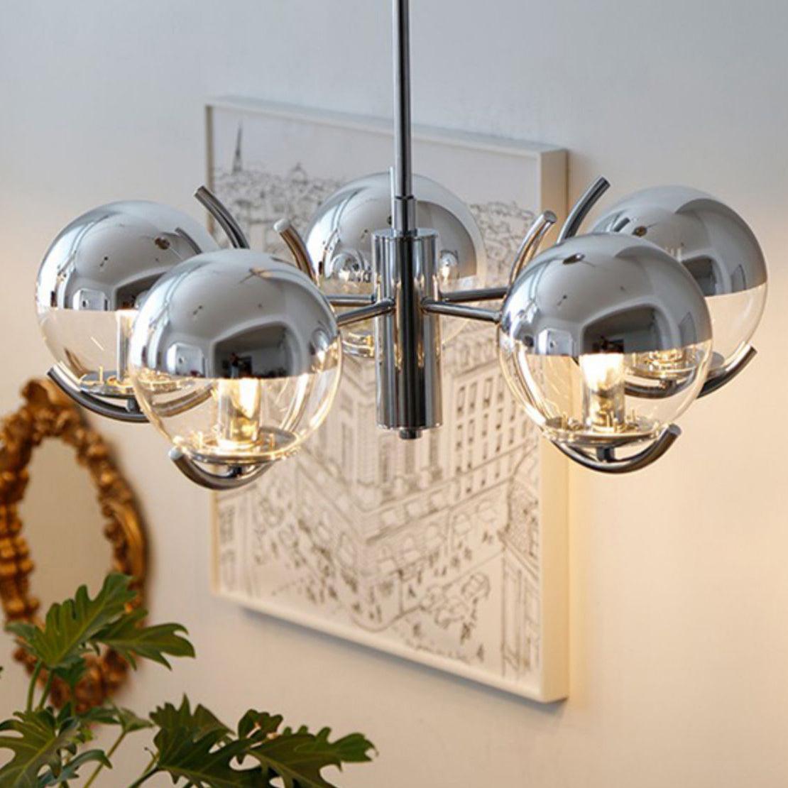 Space Ball Chandelier - Cueteks