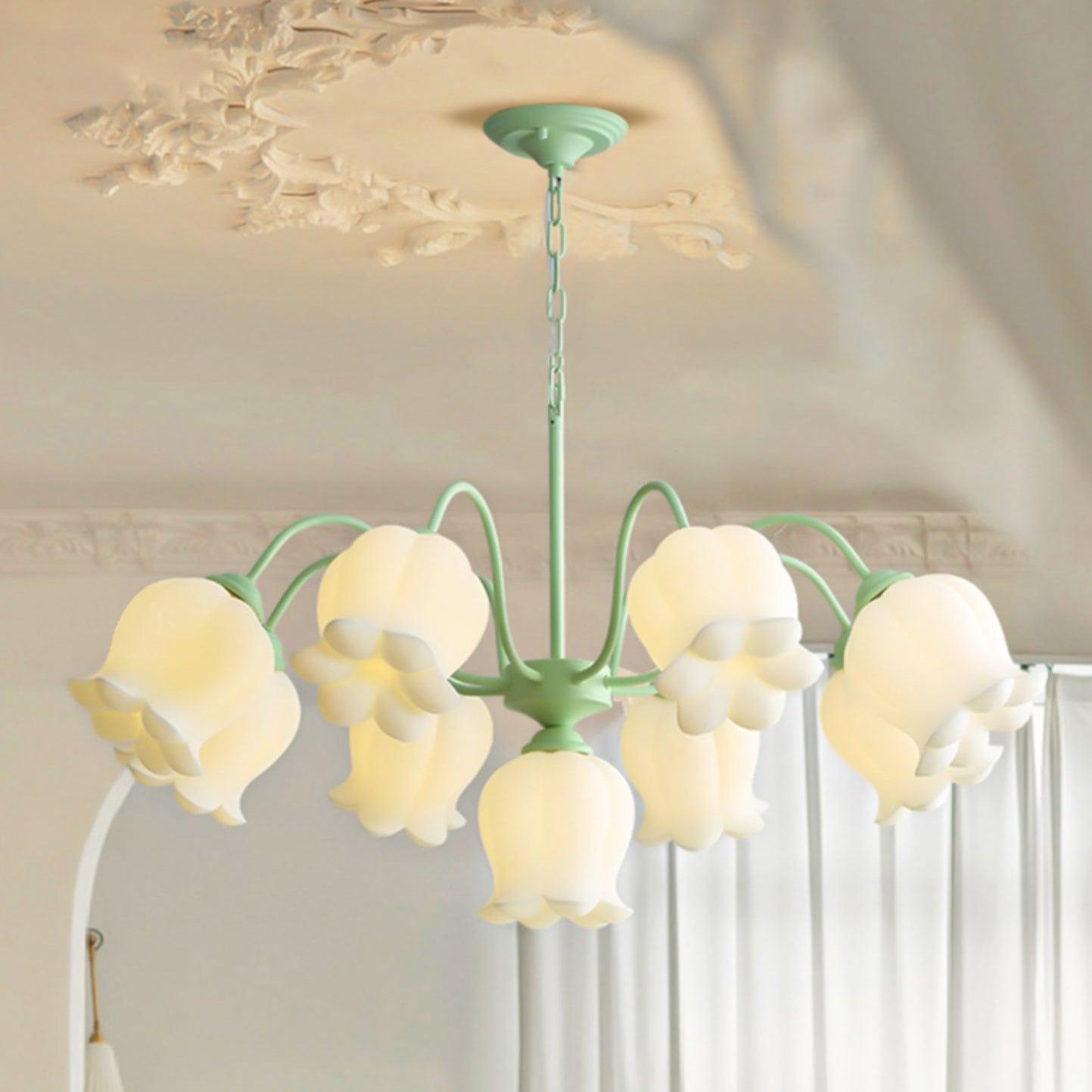 Lilium Cluster Chandelier - Cueteks