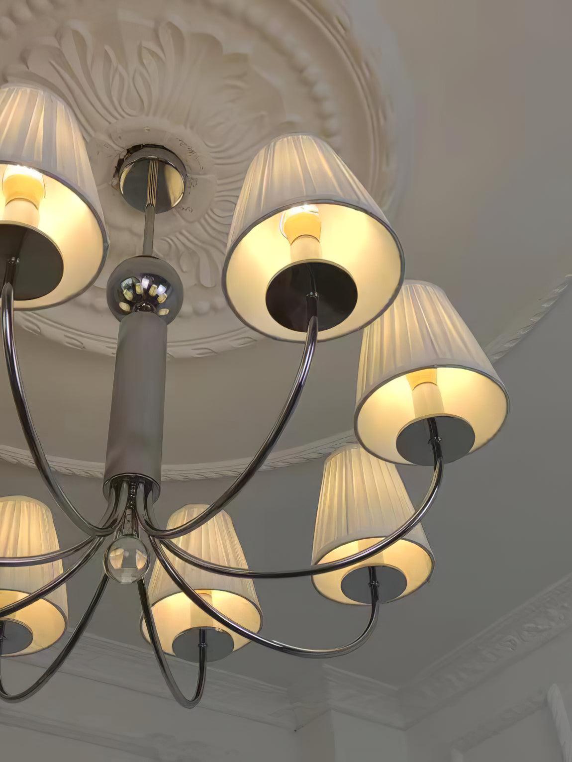 Simplicity Chrome Chandelier - Cueteks