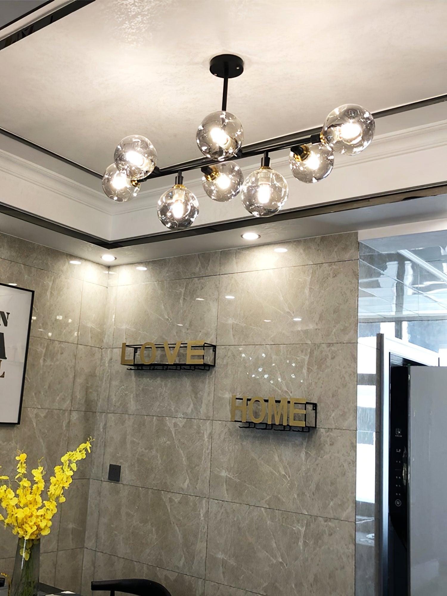 Primas Glass Chandelier - Cueteks