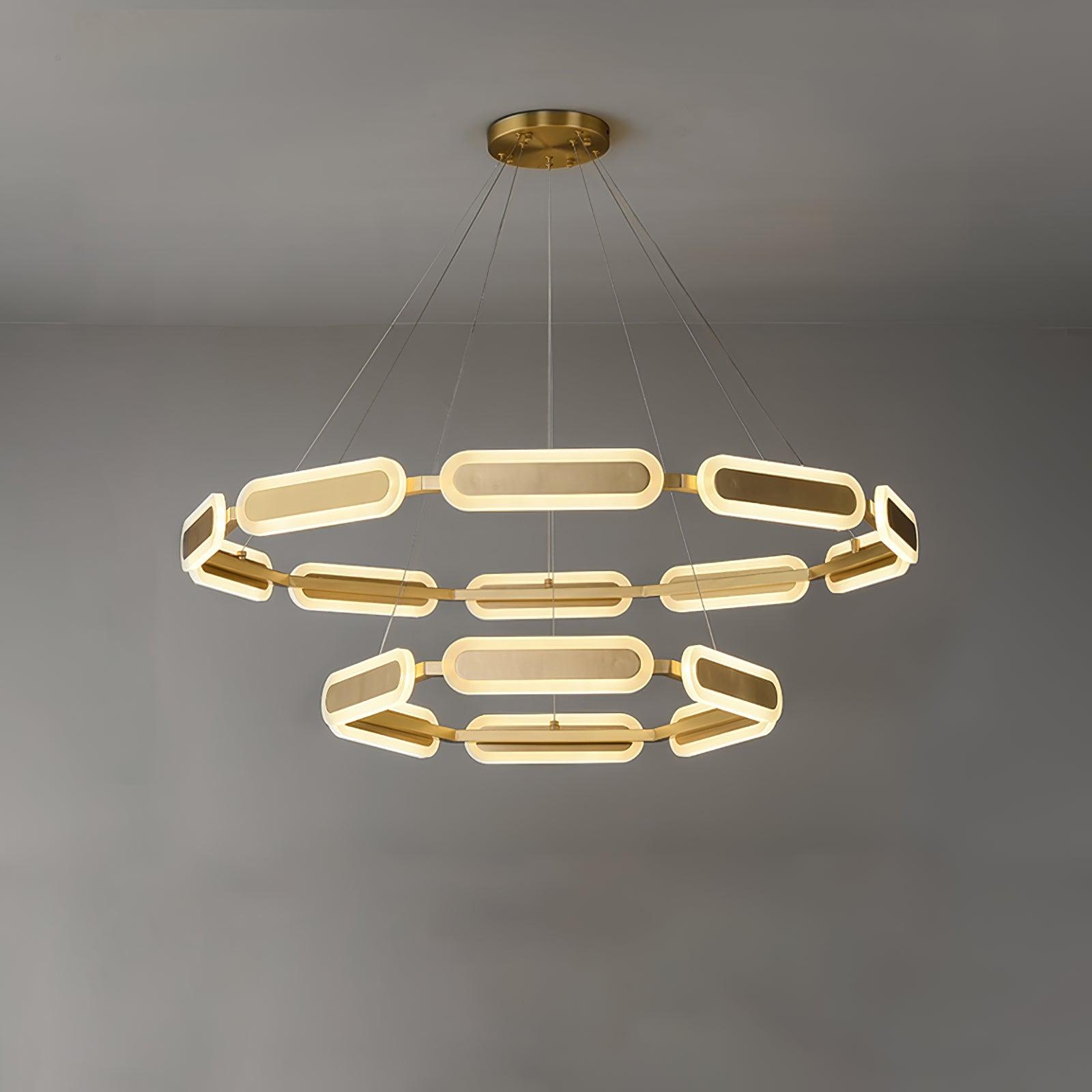 Swirl Chandelier - Cueteks
