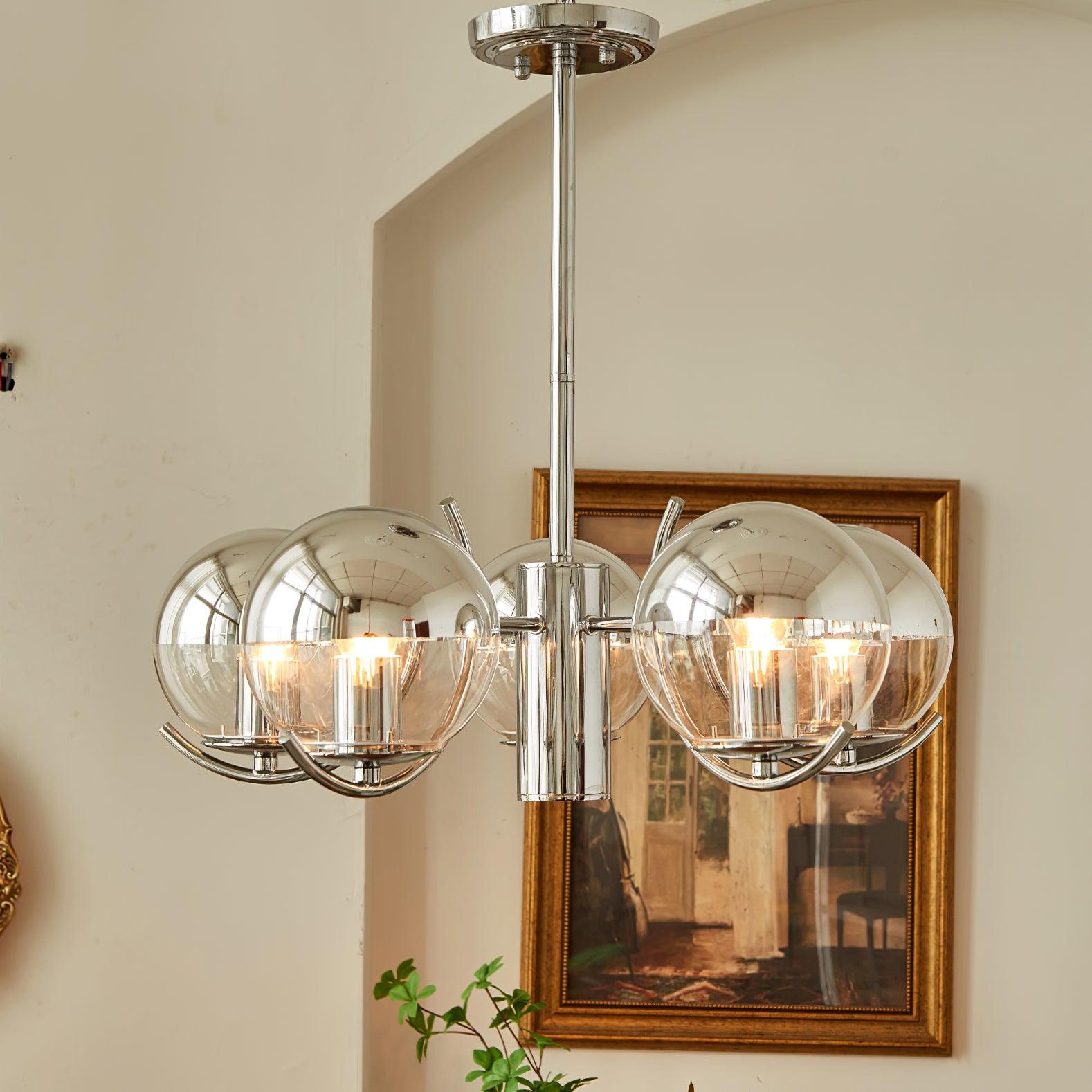 Space Ball Chandelier - Cueteks
