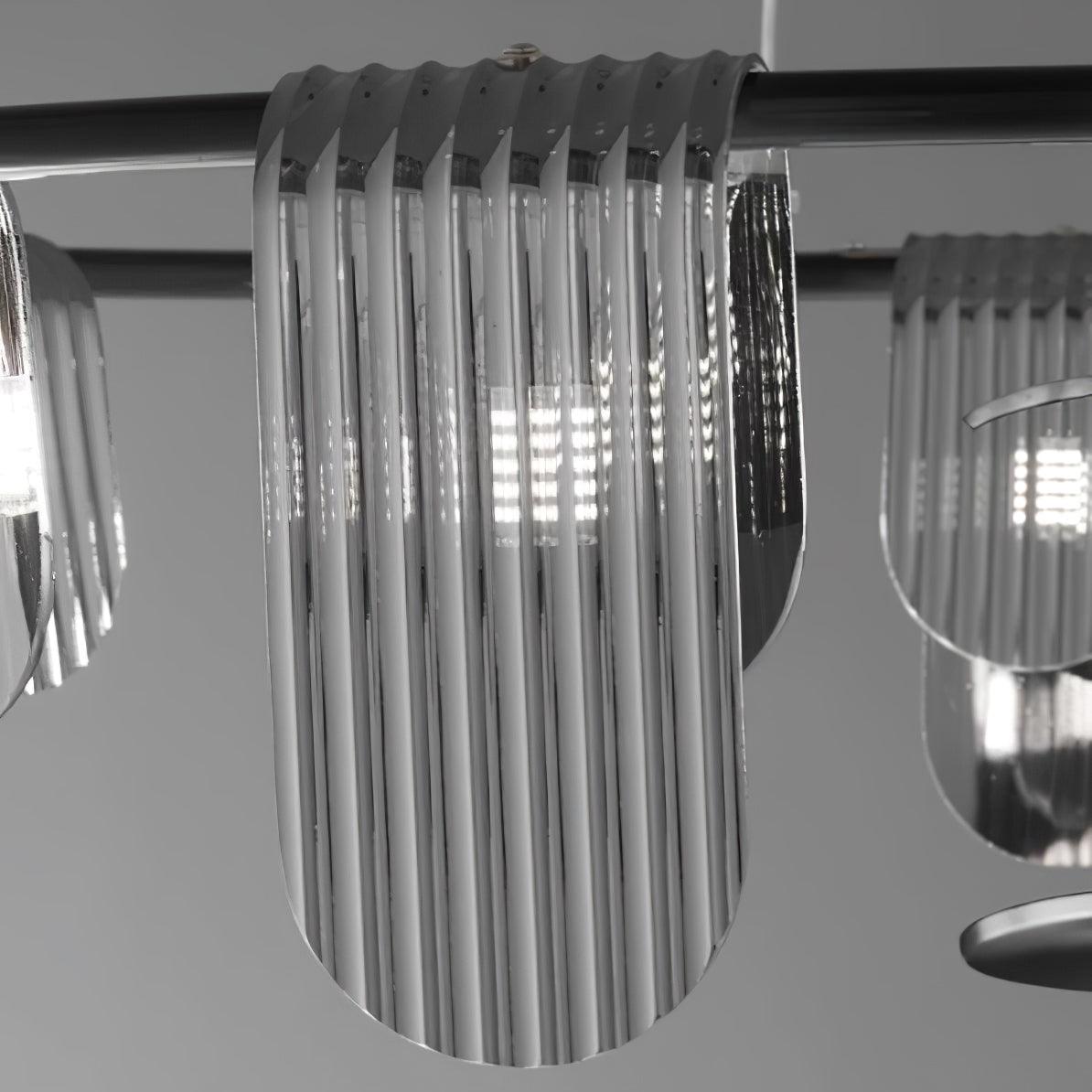 Folioles Brass Chandelier - Cueteks