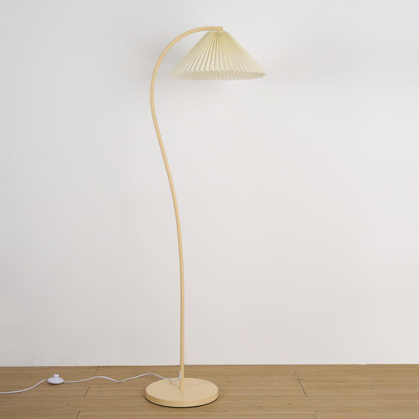 Crescini Pleated Floor Lamp - Cueteks