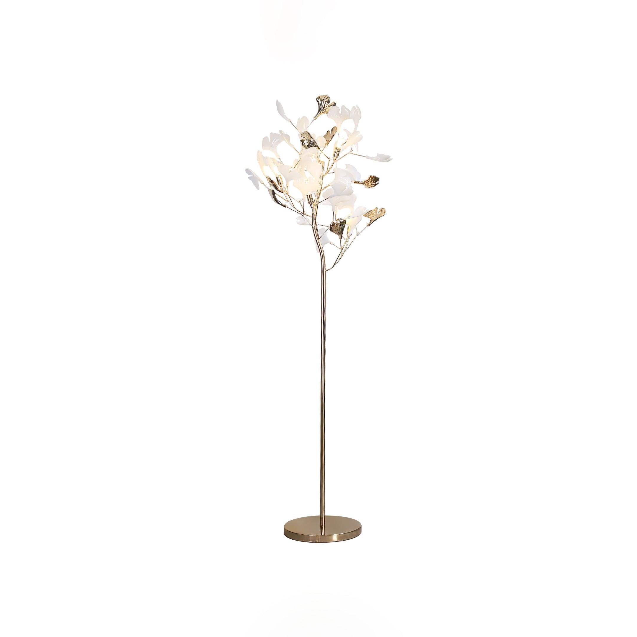 Gingko Leaf Floor Lamp - Cueteks