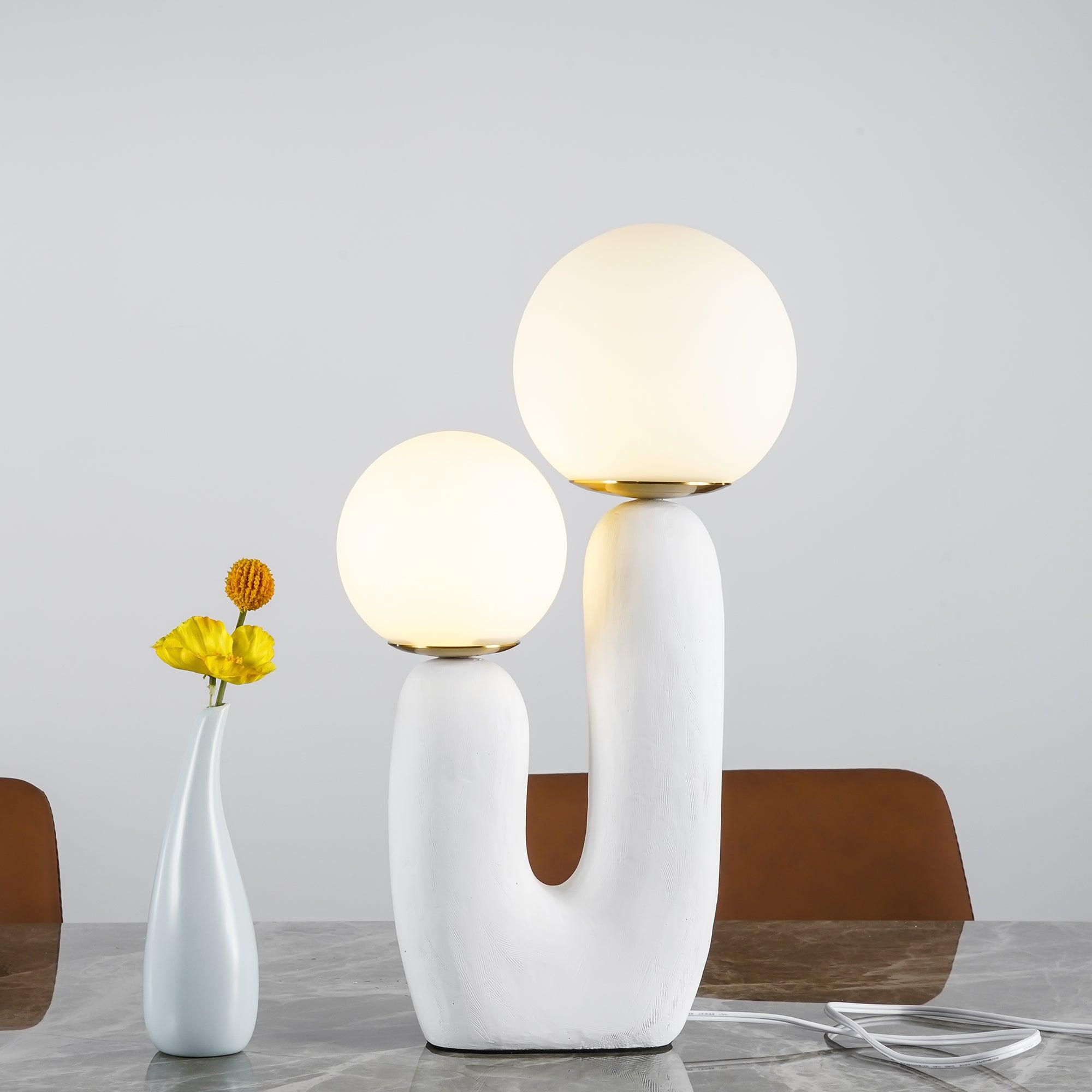 Oo Rough Table Lamp - Cueteks