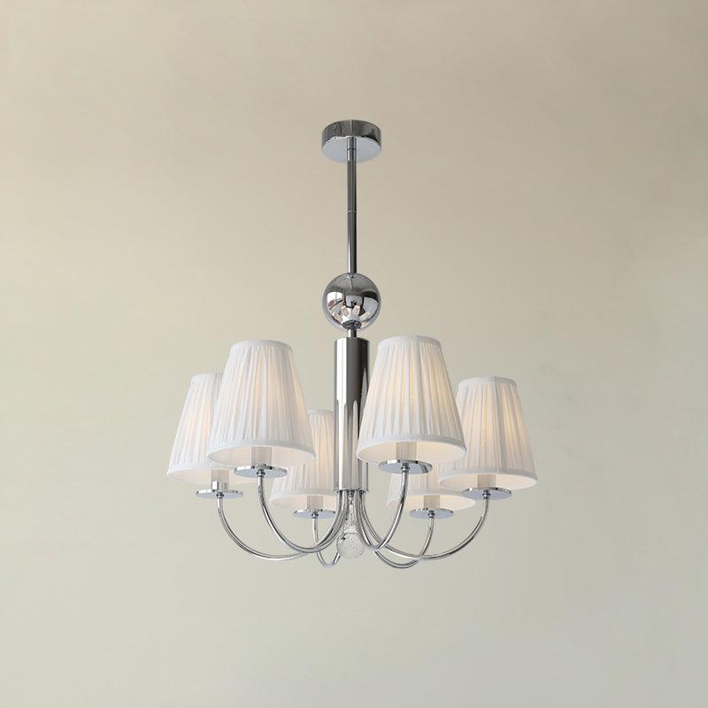 Simplicity Chrome Chandelier - Cueteks