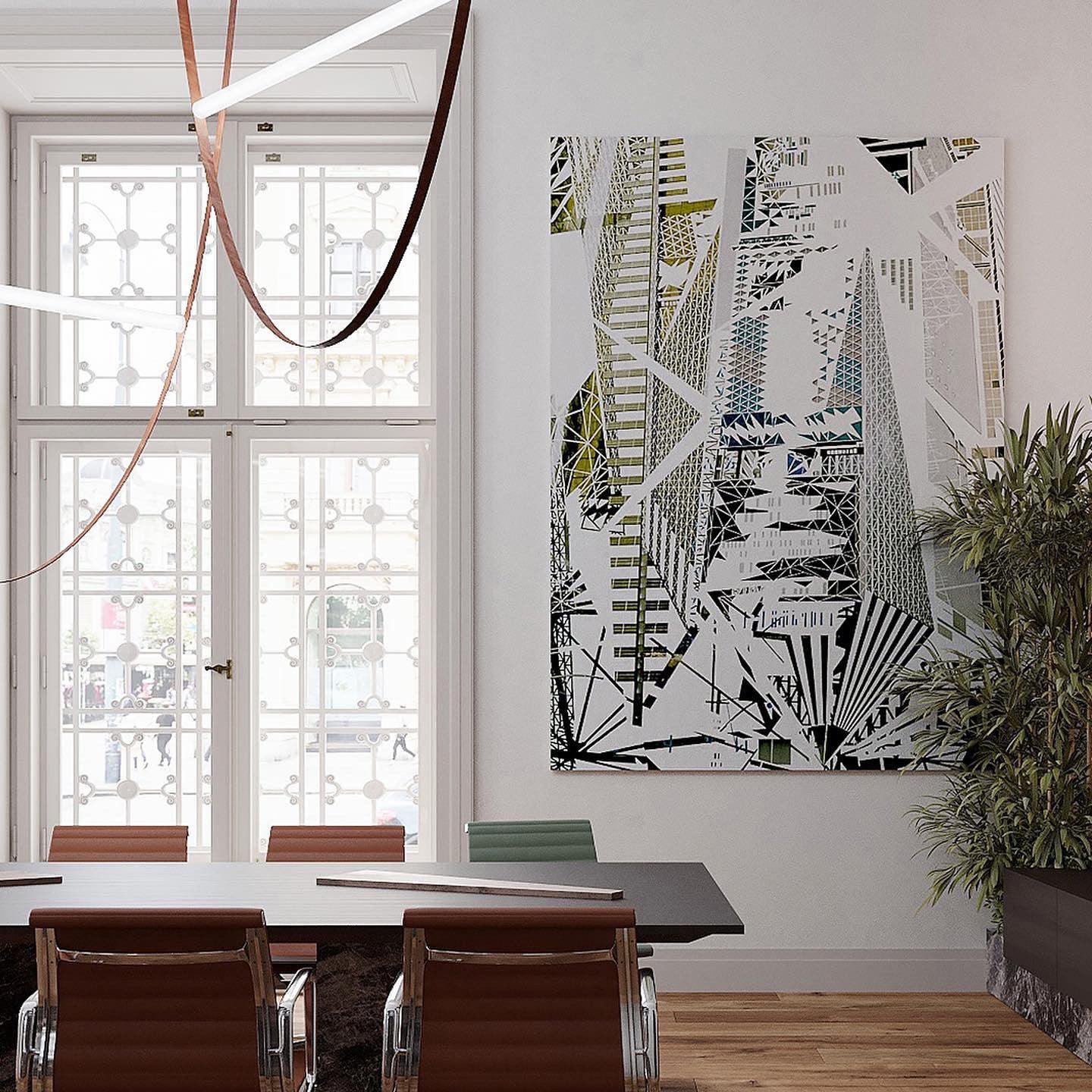 Straight Belt pendant light