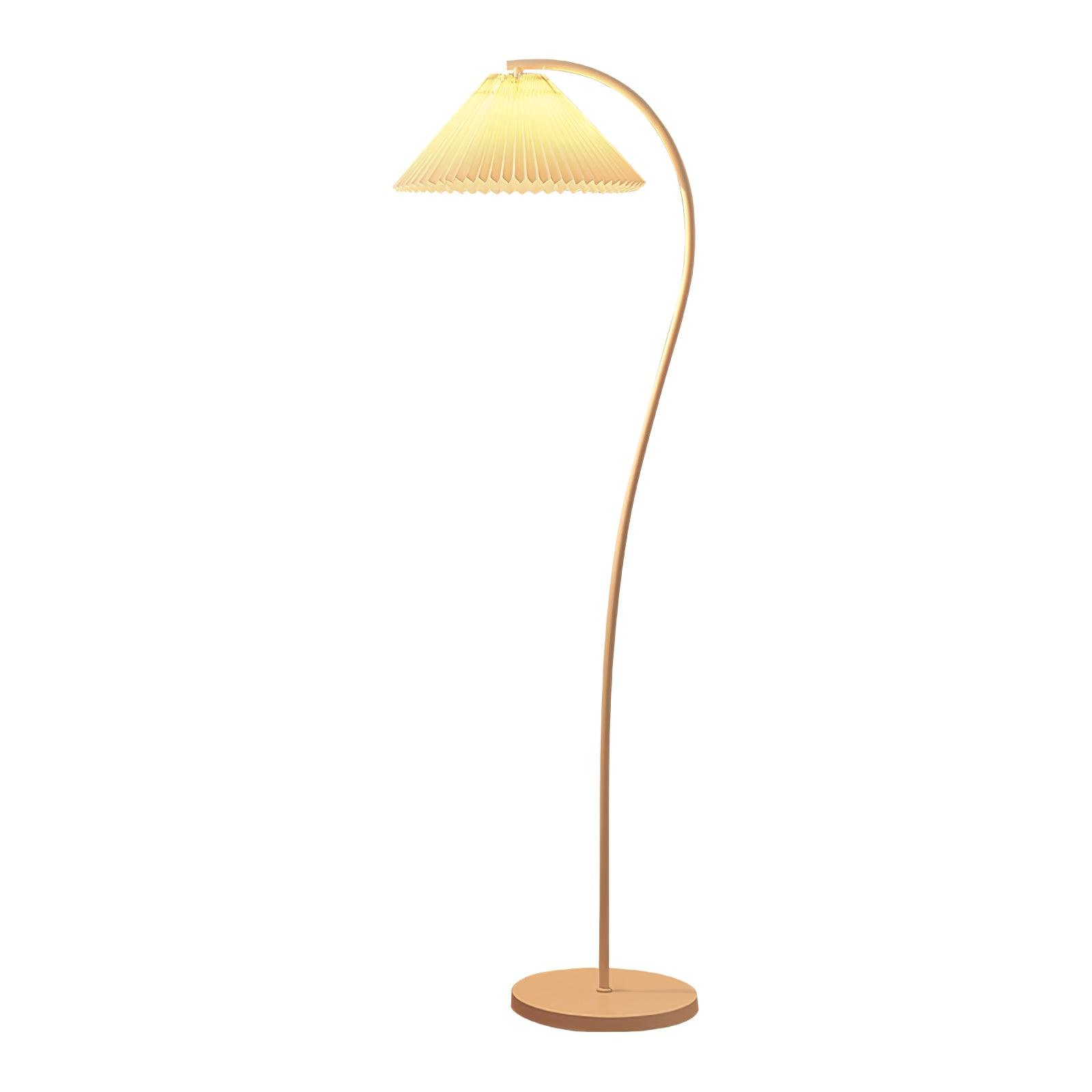 Crescini Pleated Floor Lamp - Cueteks