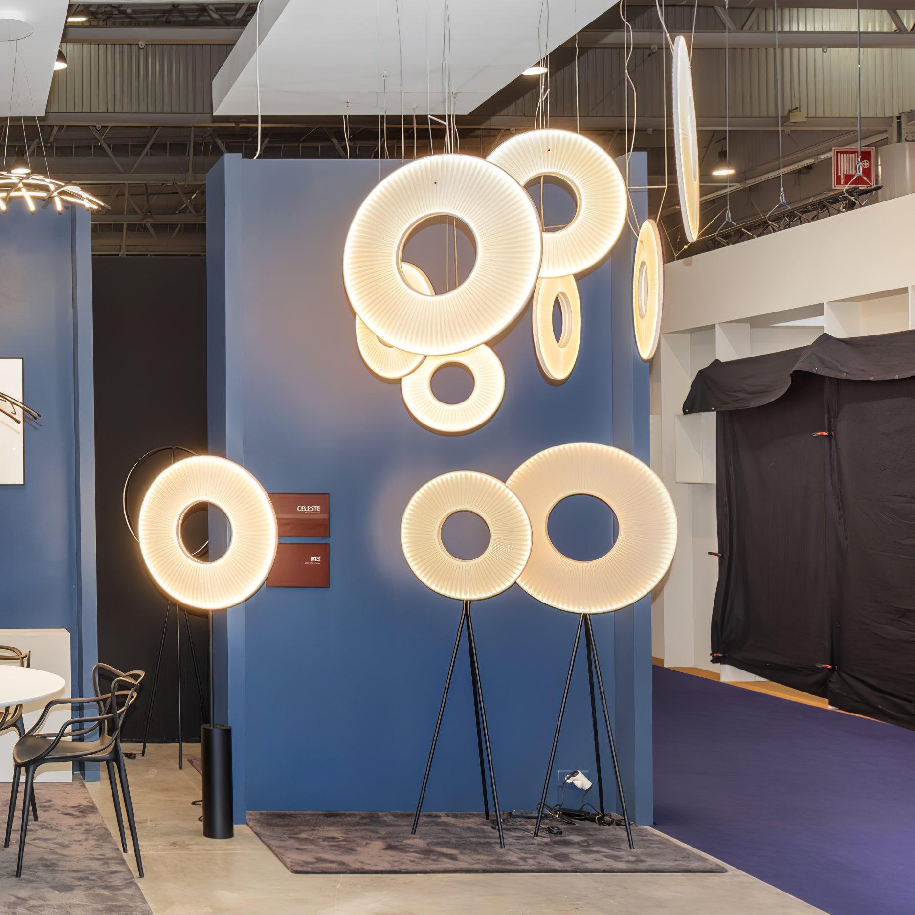 Iris Totem Floor Lamp - Cueteks