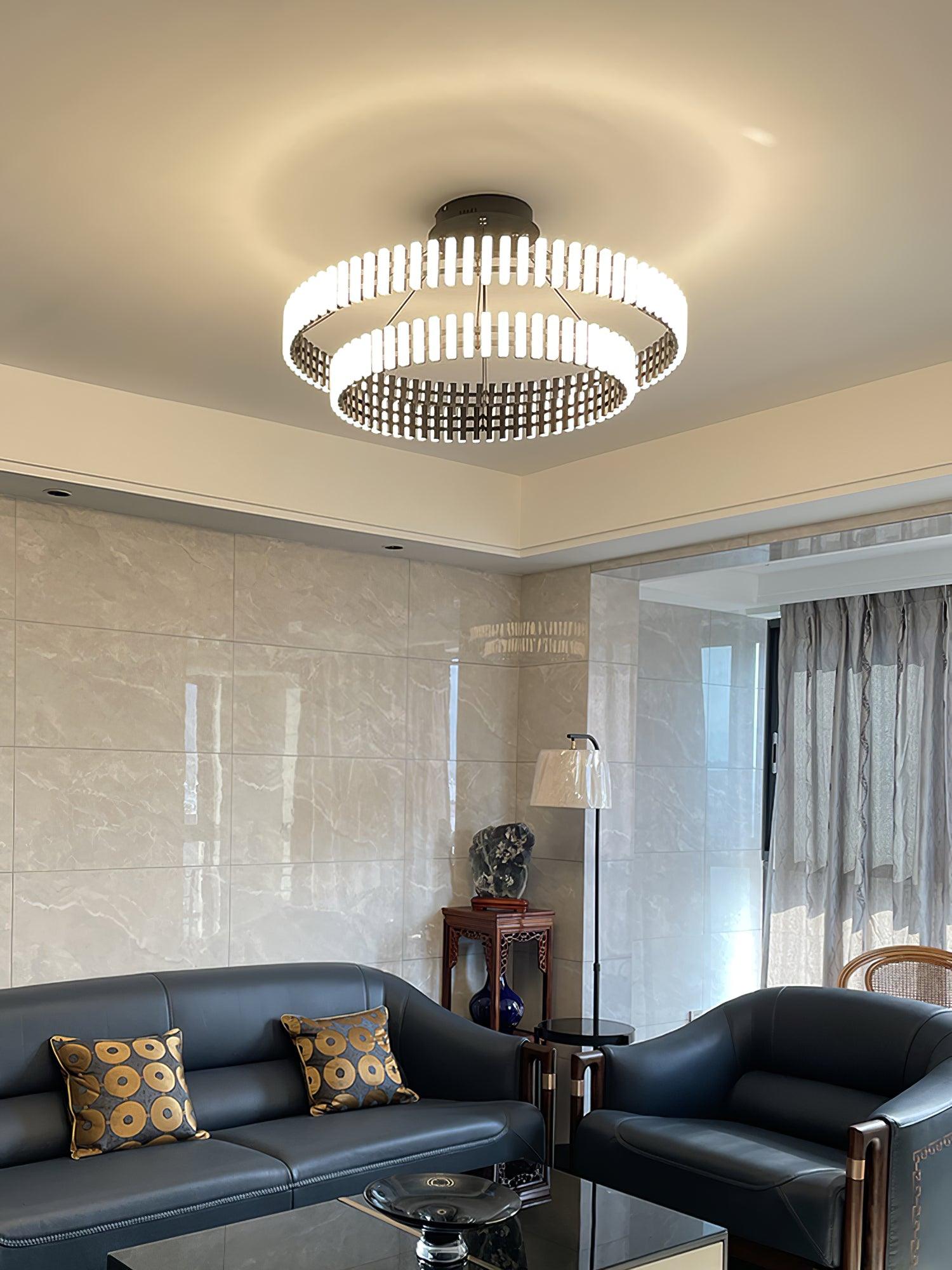 Hanging LED Chandelier - Cueteks
