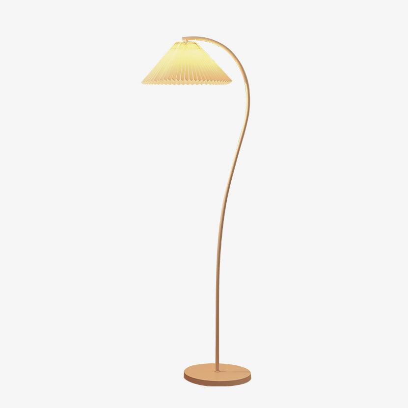Crescini Pleated Floor Lamp - Cueteks