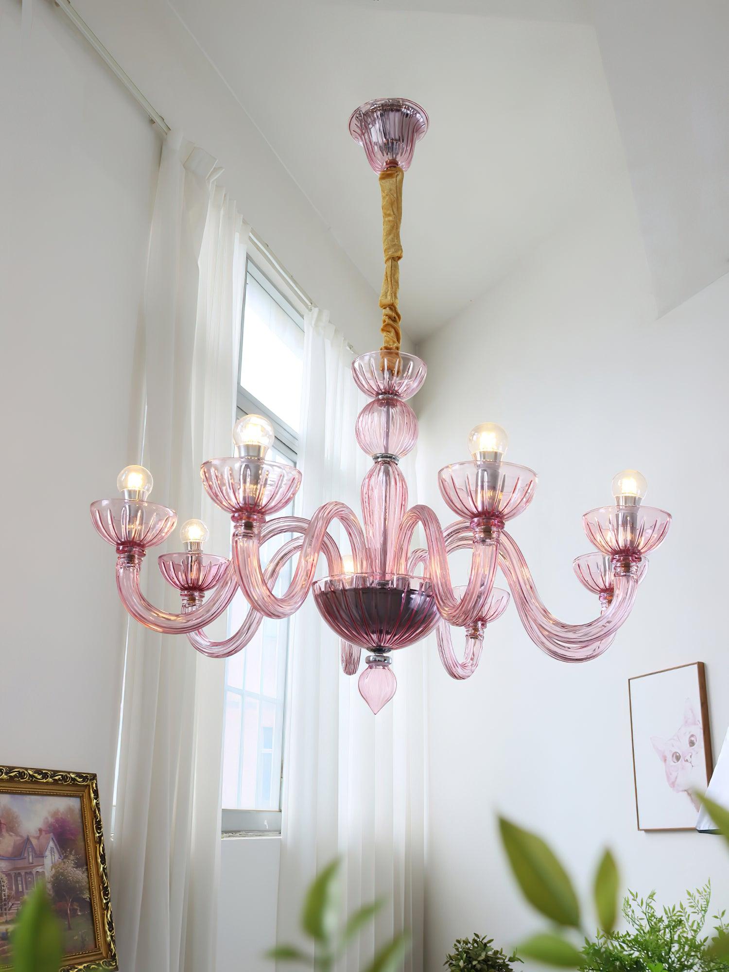 Ares Murano Glass Chandelier - Cueteks