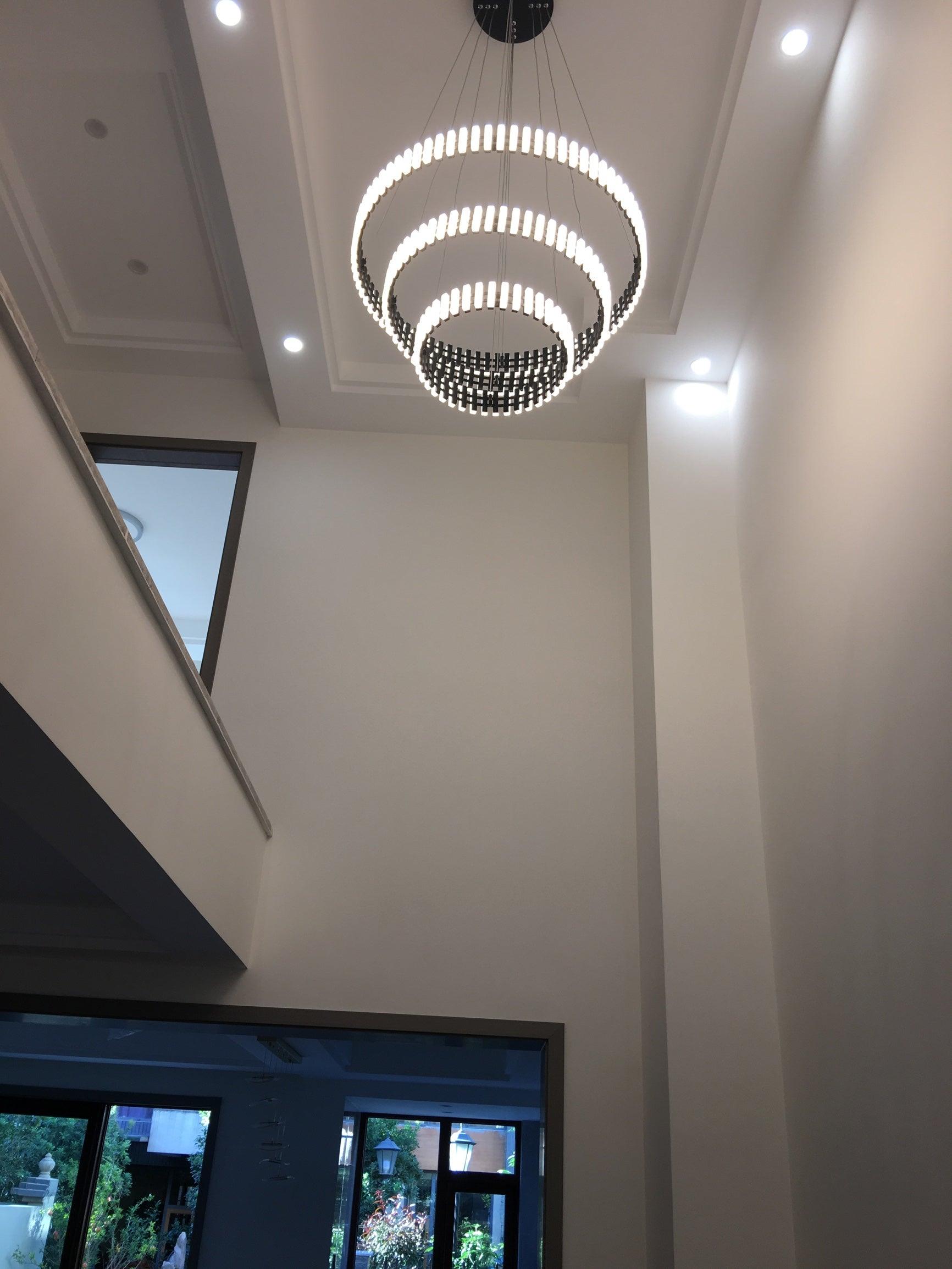 Hanging LED Chandelier - Cueteks