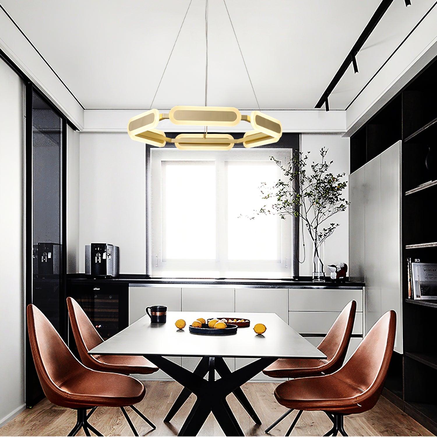 Swirl Chandelier - Cueteks