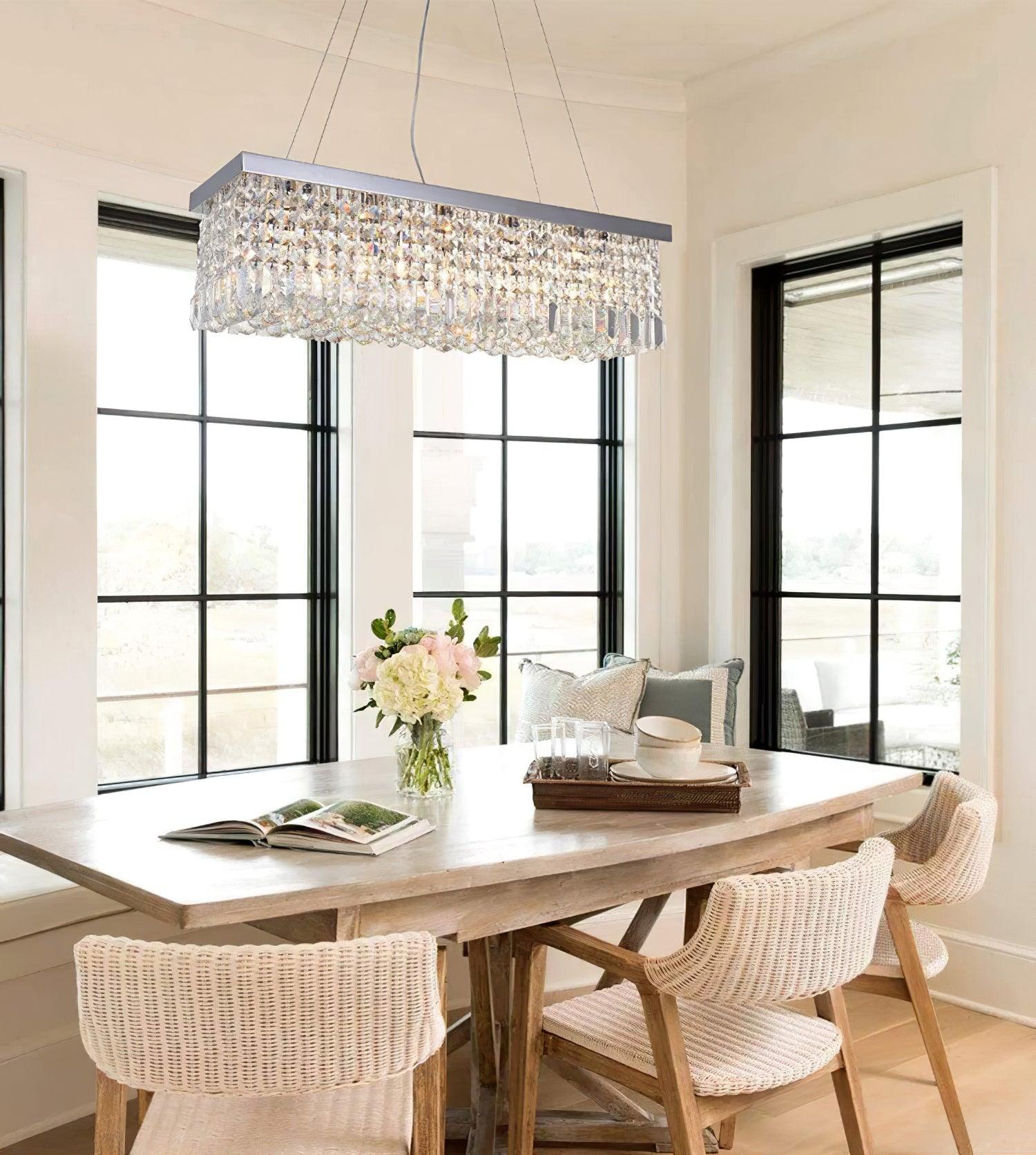 Crystal Raindrop Chandelier - Cueteks