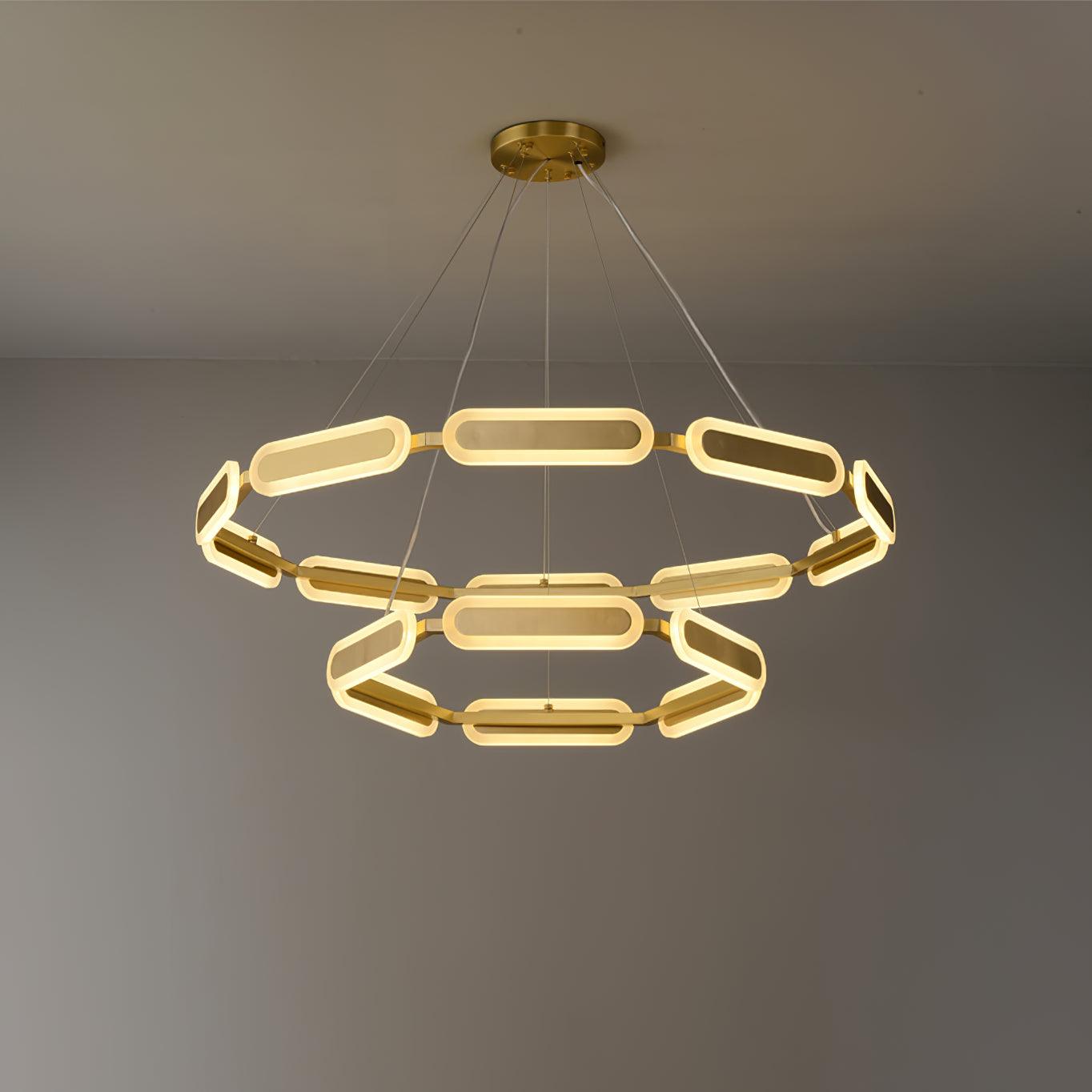 Swirl Chandelier - Cueteks