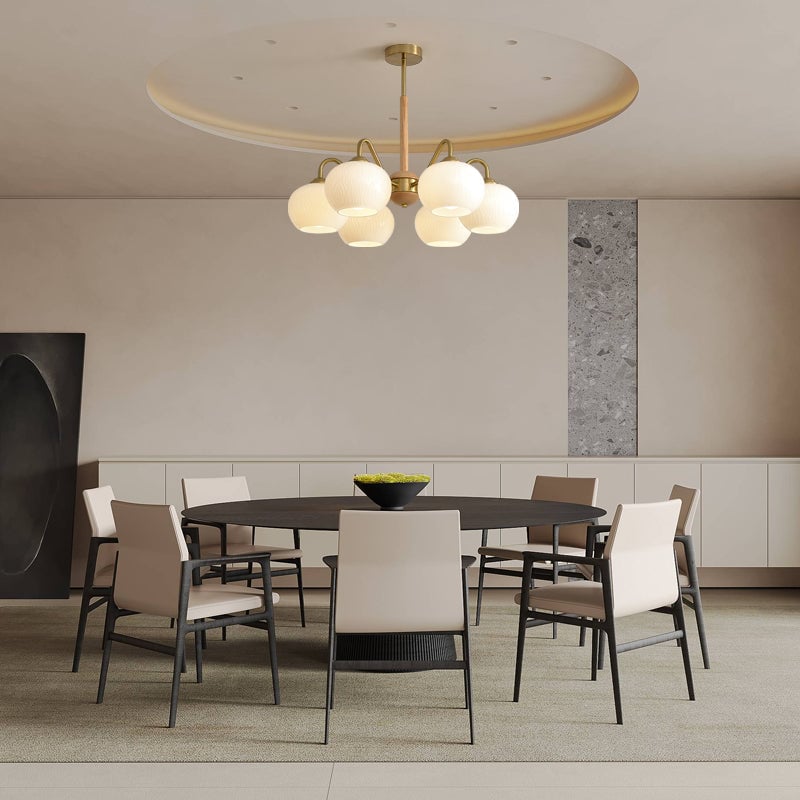 Hans Bergstrom Chandelier - Cueteks